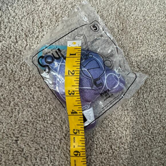 NWT McDonald's Disney Pixar SOUL Terry Clip Happy Meal Plush Toy UNOPENED 2020 - Picture 4 of 5